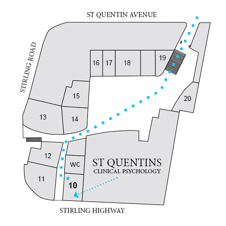 Saint Quentins Building map